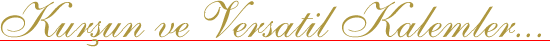  Toptan Ucuz Promosyon Versatil - Kur�un Kalem 