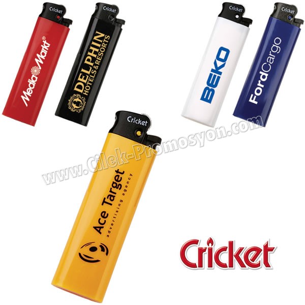 Ucuz Promosyon Cricket Çakmak - Taşlı Sibopsuz ACK5286-T