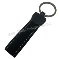 Ucuz Promosyon Deri Anahtarlık Çift Taraflı AA7087