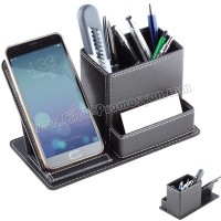 Ucuz Promosyon Deri Kalemlik Notluk Telefon Standı AMG13306