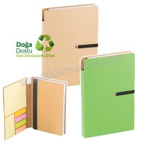 Ucuz Promosyon Geri Dönüşümlü Bloknot ve Renkli Yapışkan Notluklu AGD8508 Ucuz Promosyon Geri Dönüşümlü Bloknot ve Renkli Yapışkan Notluklu AGD8508