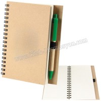 Ucuz Promosyon Geri Dönüşümlü Spiralli Bloknot AGD8512 Ucuz Promosyon Geri Dönüşümlü Spiralli Bloknot AGD8512