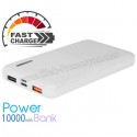 Toptan Ucuz Promosyon Hızlı Şarj PowerBank 10000 mAh - 2 Çıkışlı APB3800