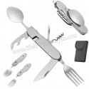 Toptan Ucuz Promosyon Kamp Kaşık Çatal Bıçak Seti - 8 Fonksiyonlu ACF7101