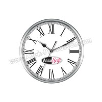 Ucuz Promosyon Metal Duvar Saati 25 Cm Çelik AS20106-25 Ucuz Promosyon Metal Duvar Saati 25 Cm Çelik AS20106-25