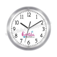 Ucuz Promosyon Metal Duvar Saati 30 Cm Çelik AS20108-30