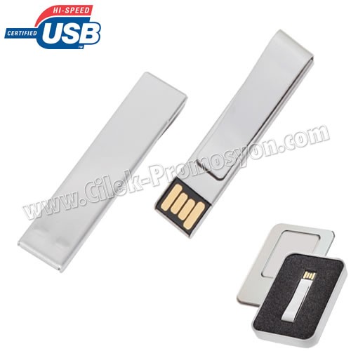 Ucuz Promosyon Metal Flash Bellek 8 GB AFB3308-8