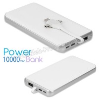 Ucuz Taşınabilir Şarj Cihazı 10000 mAh - Kendinden Kablolu APB3774