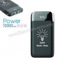 Power Bank 10000 mAh - Işıklı Baskı - Dijital Göstergeli - 2 Çıkışlı APB3822