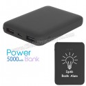 Toptan Ucuz Promosyon PowerBank 5000 mAh - 2 Çıkışlı APB3803