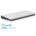 Toptan Ucuz Promosyon PowerBank 8000 mAh - 2 Çıkışlı APB3789