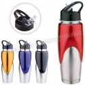 Toptan Ucuz Promosyon Spor Matara 800 mL - Metal GTM77