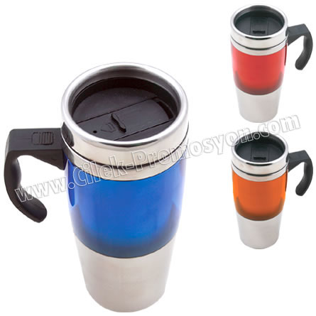 Ucuz Promosyon Termos Bardak - Kupa - Mug 450 mL - Metal GTM91 Ucuz Promosyon Termos Bardak - Kupa - Mug 450 mL - Metal GTM91